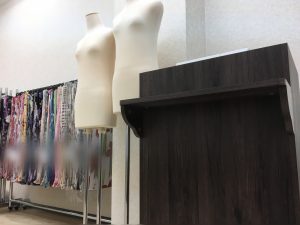 着物陳列とマネキン