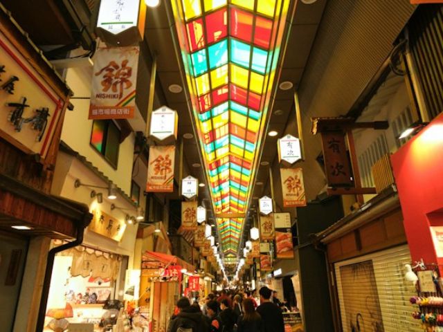 錦市場の商店街