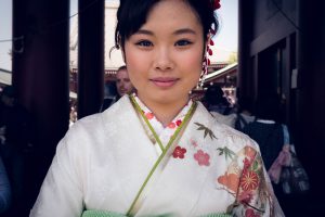 着物女性