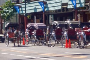 浅草の人力車