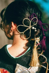 振袖のヘアセット