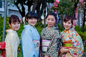着物レンタルした女性達