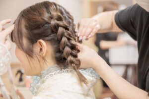 着付けやヘアセット