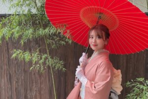 和傘と雨