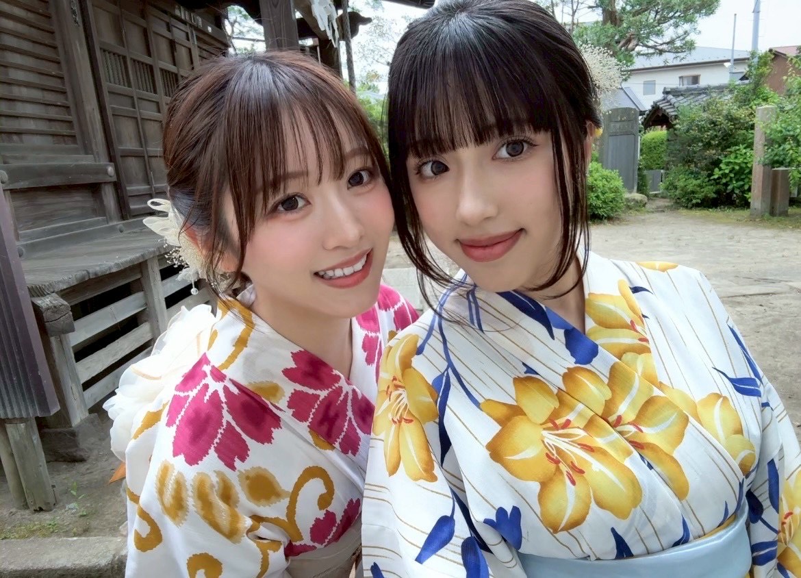 浅草で浴衣レンタルする女性