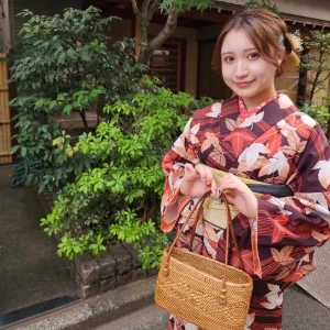 秋の着物
