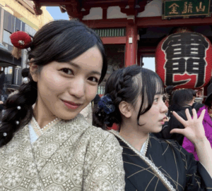 浅草和楽スタッフが選んだかわいい着物コーデ