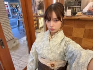 オリジナルコーデのくすみコーデ