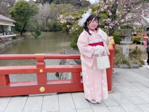 大きいサイズ着物女性