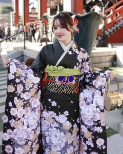 人気の振袖。観光に記念日に、どのシーンでも活躍します