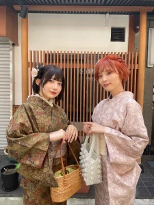 浅草でアンティーク着物で街歩き