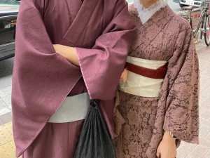 浅草の着物レンタル和楽｜カップルでできるお揃いコーディネート