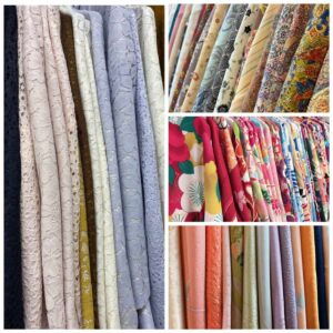 正絹も選べる和楽の着物のラインナップ