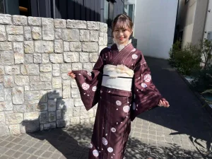 日差しがきつい日の着物レンタル