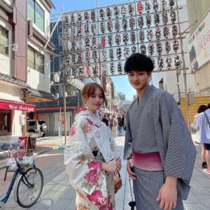 隅田川花火大会で浴衣をレンタルする