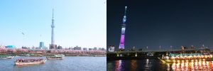 昼と夜の浅草