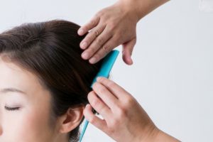 ヘアスタイル 夜会巻き