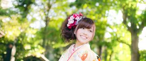 着物女性