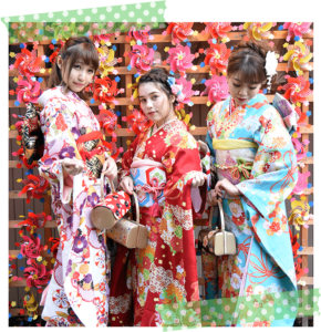 振袖レンタルしてインスタスポットへ
