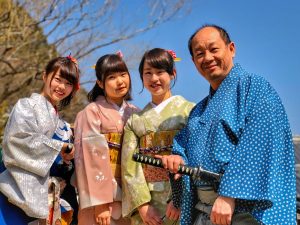 家族で着物レンタル