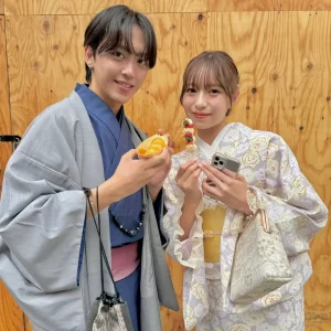 鎌倉の着物レンタル和楽｜カップルプランで鎌倉着物散策