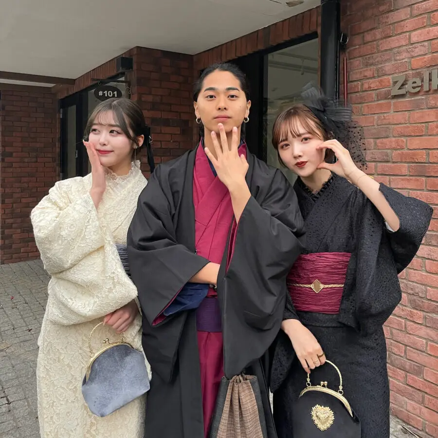 Kimono rental walking route from Kyoto Station to Gion and Kiyomizu