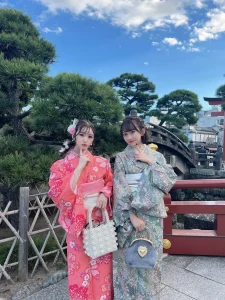 鎌倉で着物レンタルして散策