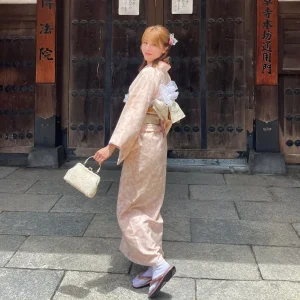 着物で東京を散策