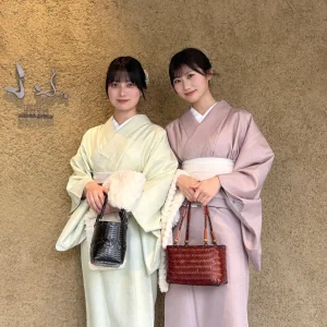 細身の人に似合う着物コーデ