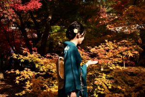 着物女性