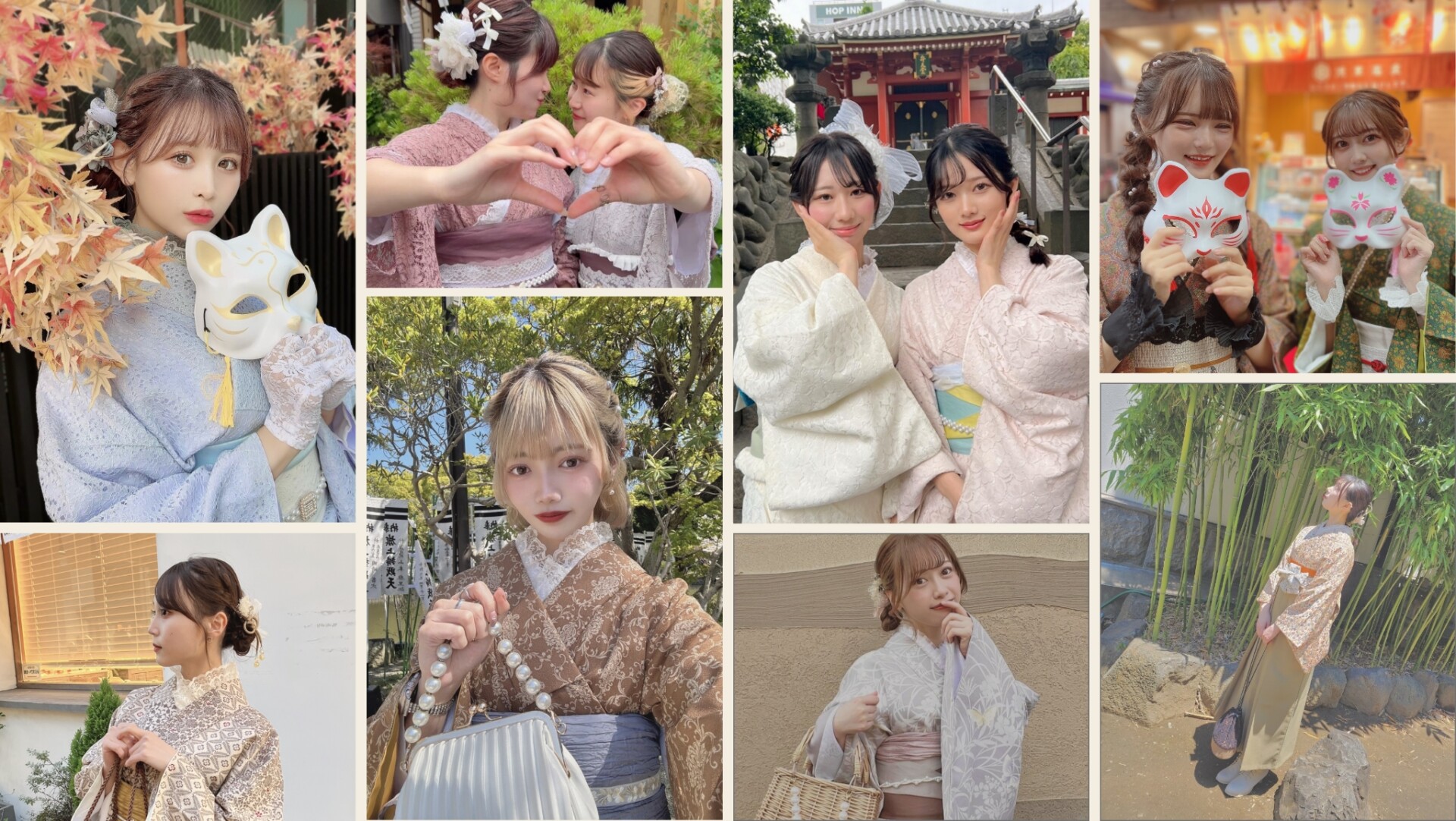 鎌倉着物レンタル 和楽
