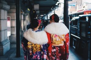 ファーと着物レンタル