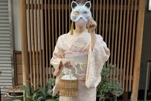 どの年代にも愛されるピンク着物