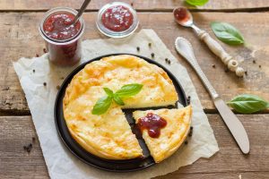 着物でカフェメニュー
