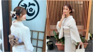 王道のかわいい白レース